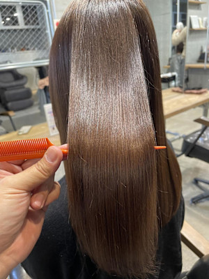 うる艶フルカラー+髪質改善サブリミック