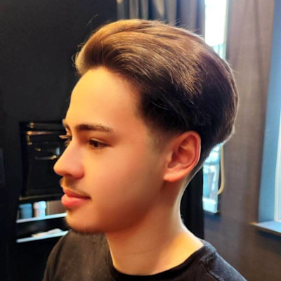 外国人にぴったり！！クラシカル テーパーフェード ！