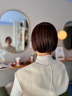 #ボブ　#ストレートボブ　#グラデーションボブ
