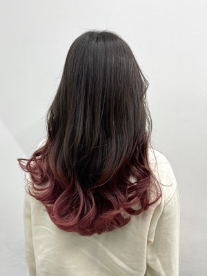 ブリーチ/デザインカラー/中野