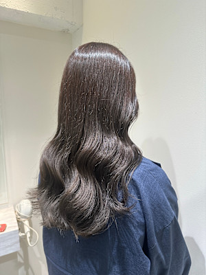 透け感グレージュカラー/シルバーグレージュ