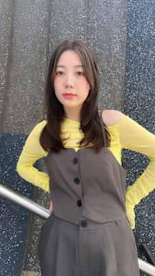 韓国服ヘア/顔周りレイヤーカット