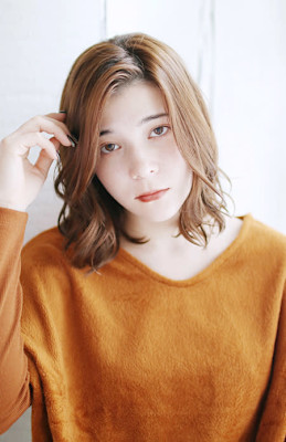 20代30代40代　大人似合わせかきあげレイヤー