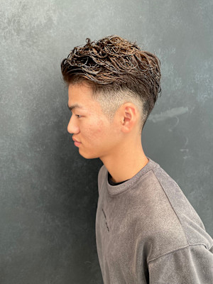 スパイラルパーマ