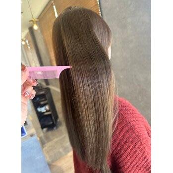 ◯ブリーチ無しで限界まで明るく…◯