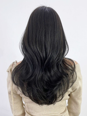 オリーブカラー秋色透明感カラー_ba538091