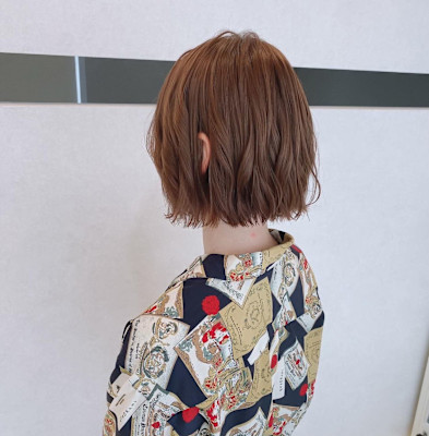 francesca.bob×ベージュブラウン