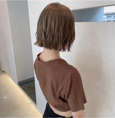 francesca.bob×グレーベージュ