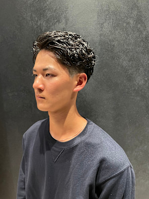 ナチュラルパーマヘア