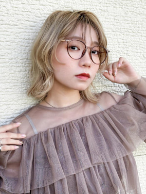 くびレイヤー前髪あり大人可愛いモテ髪20代30代40代