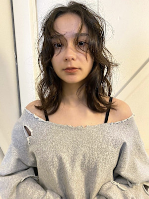 loose girl perm_下北沢