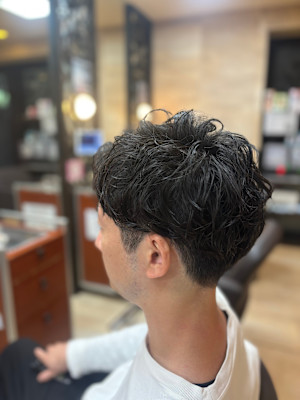 ナチュラルパーマ