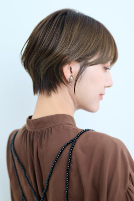 ショートボブスタイル　20代30代40代