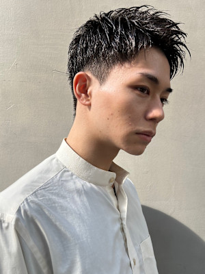 【aRietta大森】ベリーショート/アップバング