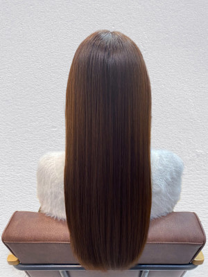 髪質改善/酸性ストレート/透明感/ピンクラベンダー/韓国/暗