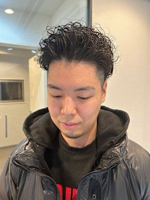 【noka 新宿】宮城リョータ風2ブロックパーマ