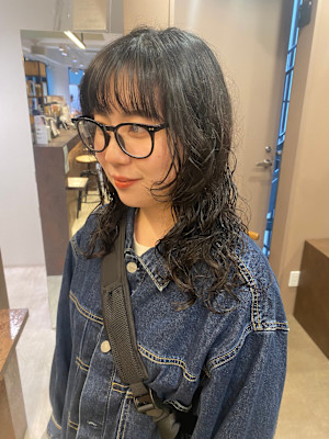 レイヤー、レイヤースタイル、パーマ、レイヤーパーマ【井上咲】