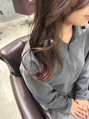 インナー×ミルクティーベージュ