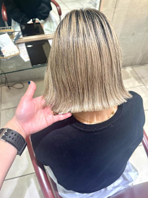 全ブリーチ辞めてバレイヤージュ風