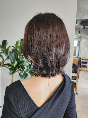 くびれ外はねミディアム