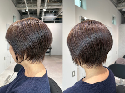 大人ショートボブ◎