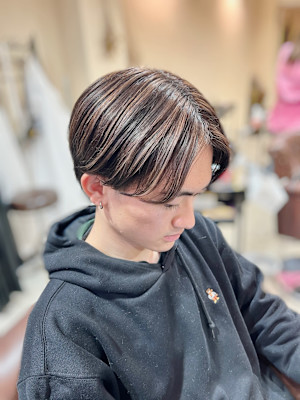 【京都・烏丸】 ナチュラルブラウンショート 【ルーリールー】