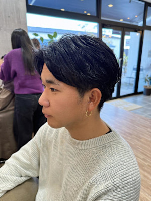 ニュアンスパーマ メンズ