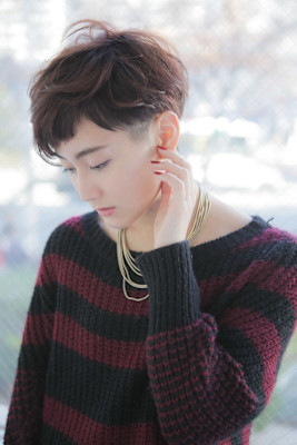 ジェンダーレスベリーショート