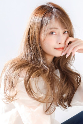 ハイトーン×パーマ×ロング