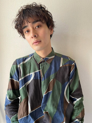 MILK/MURIEL メンズパーマ