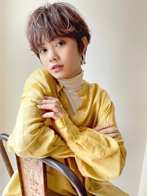 MILK/MURIEL ショートパーマ