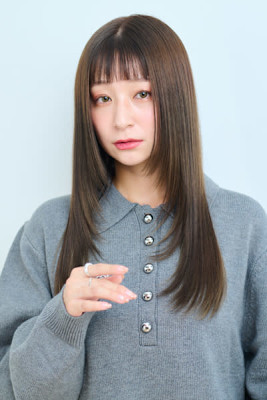 【UNIXみなとみらい】思わず触りたくなる★サラ艶ストレート