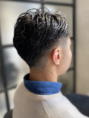 大人のメンズパーマスタイル