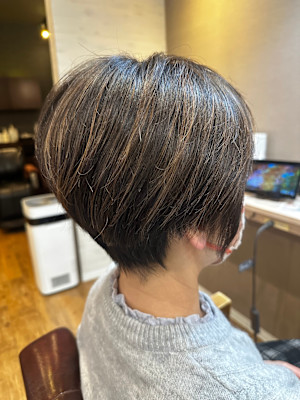30代40代50代マッシュショートショートボブショートカット