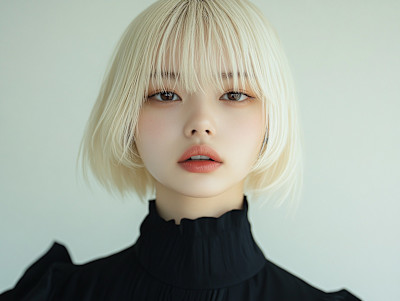 ブロンド、ブリーチカラー