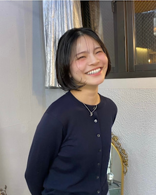 ステップボーンカットボブスタイル