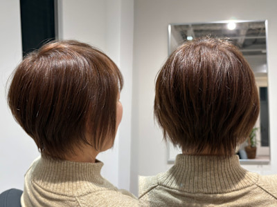 コンパクトショートボブ