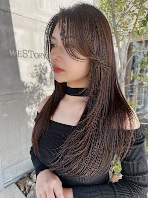 レイヤーカット　韓国　ツヤ髪　新守山　名古屋　小幡　春日井