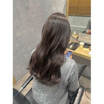 キラテラグレージュカラー