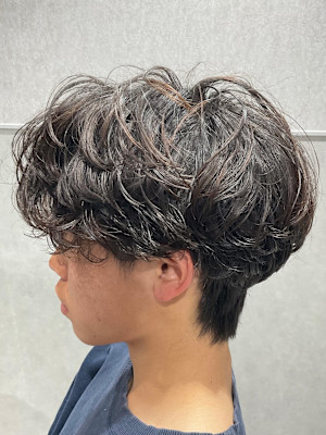【シャドウパーマ】マッシュ/メンズパーマ/メンズカット/池袋