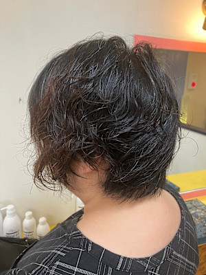 グラデーションレイヤーボブ