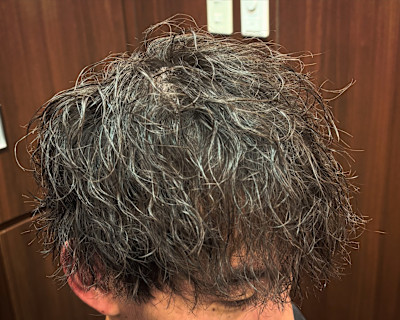 縦落ちツイストスパイラルパーマ