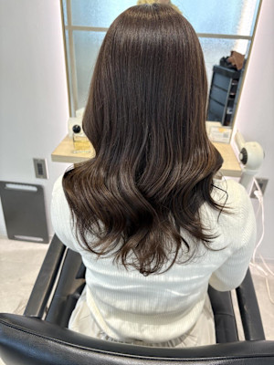 イルミナカラーでつくるやわらかブラウンカラー