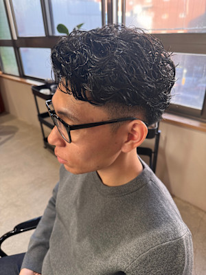 メンズパーマ/ビジネスパーマ/流山おおたかの森