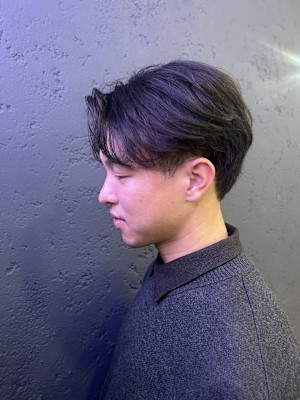 刈り上げない！大人色気毛流れスタイル