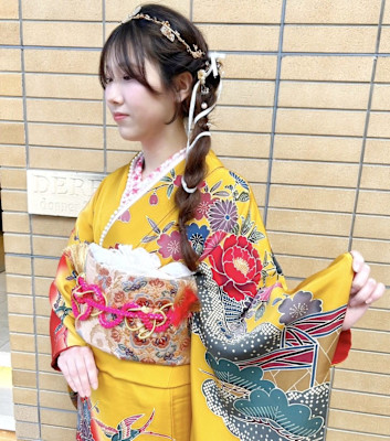 2025 成人式メイク、セット、着付け