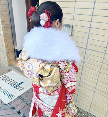 2025 成人式メイク、セット、着付け