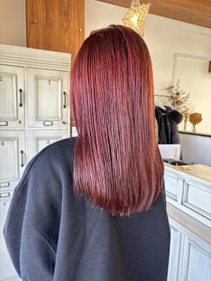 大人かわいい/レッドカラー