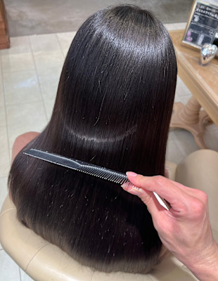 夢の髪質を育てる/髪質改善/髪にドラマを/縮毛矯正/美髪改善
