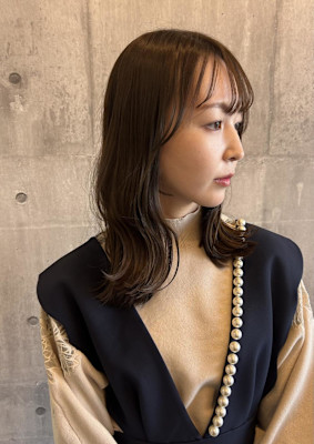 ウォームブラウン/くびれヘア【ARCH Emi】